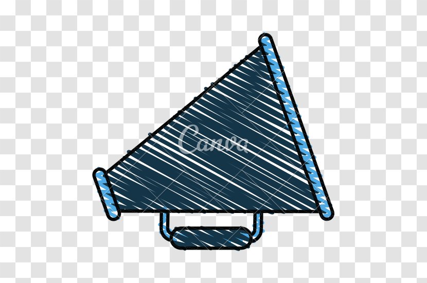 Triangle Line - Megaphone Transparent PNG