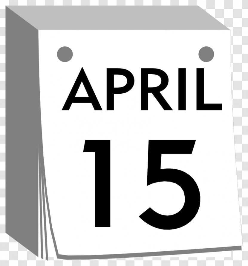 Leap Week Calendar April ISO Date Clip Art - Fools Day - Monday Cliparts Transparent PNG