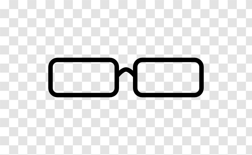 Glasses Rectangle Square - Drawing Transparent PNG