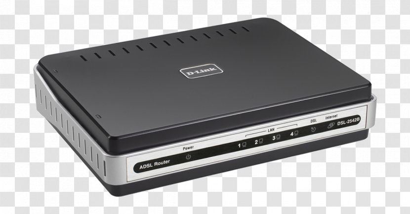 Wireless Router D-Link DSL Modem - Electronics Accessory Transparent PNG