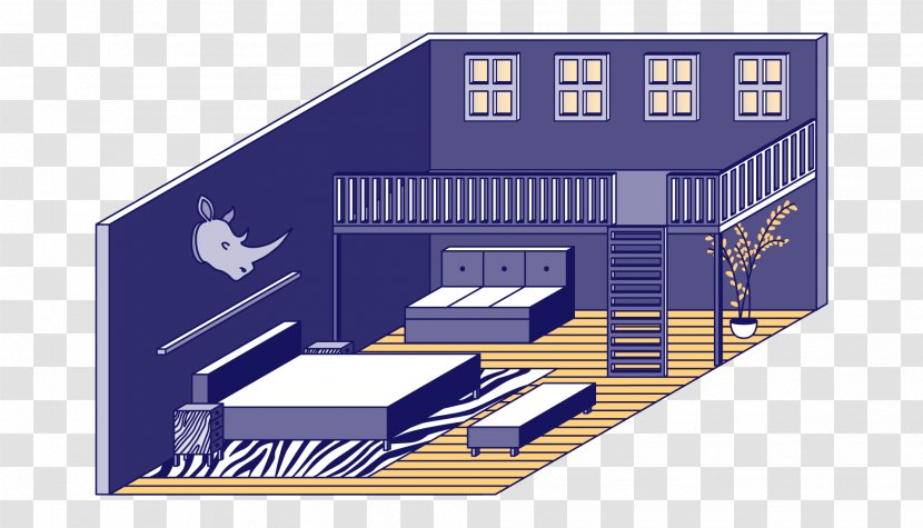Roof Facade House Line Transparent PNG
