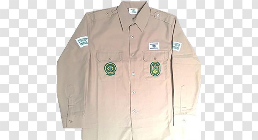T-shirt Sleeve Hebrew Scouts Movement In Israel - Jacket - Talent Scout Shirt Transparent PNG