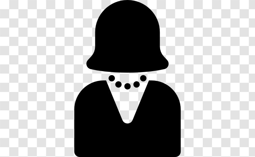 Black And White Hat Headgear - Employment Transparent PNG