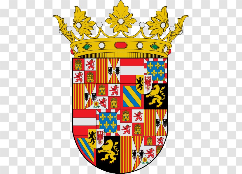Algar De Palancia Escutcheon City Hall Coat Of Arms Charles V, Holy Roman Emperor - Heraldry Transparent PNG