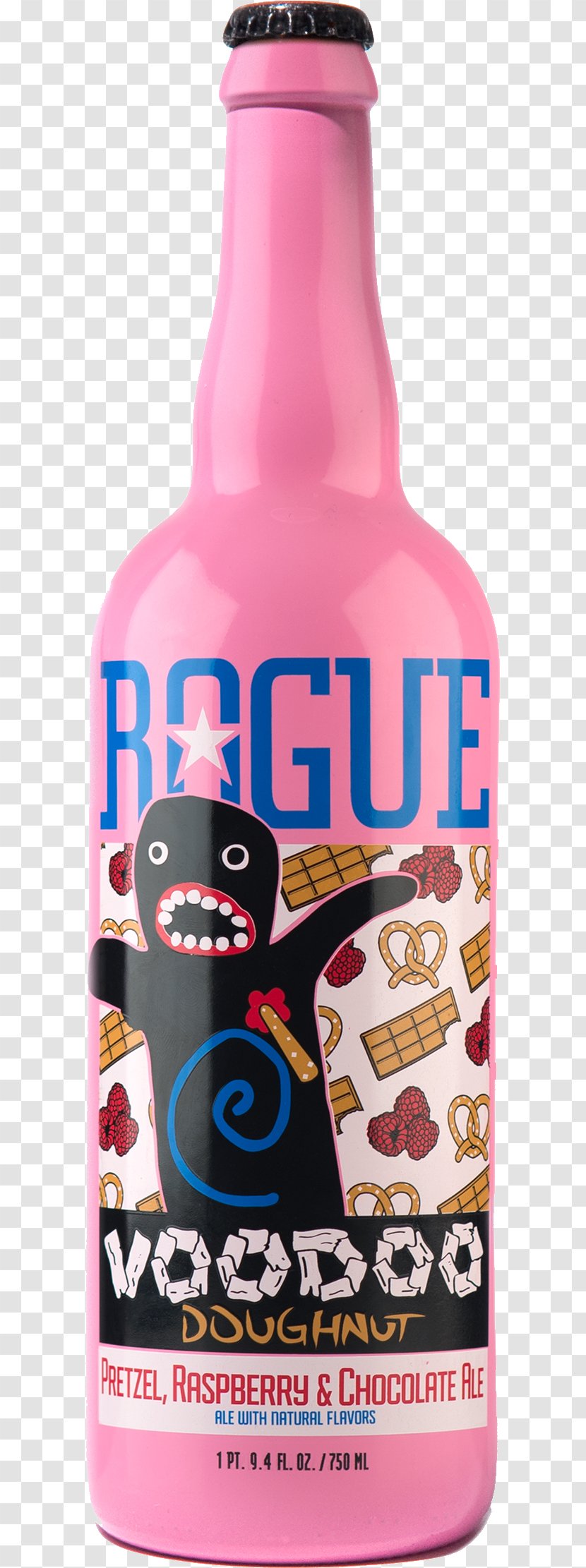 Rogue Ales Beer Donuts Stout - Chocolate Transparent PNG