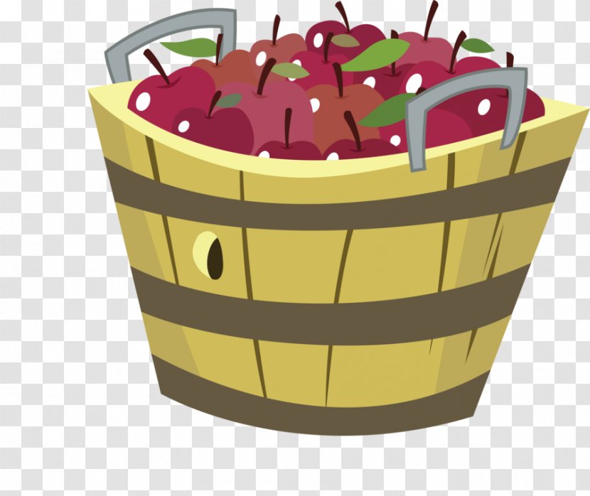 Basket Applejack Clip Art - Fruit - Delicious Transparent PNG