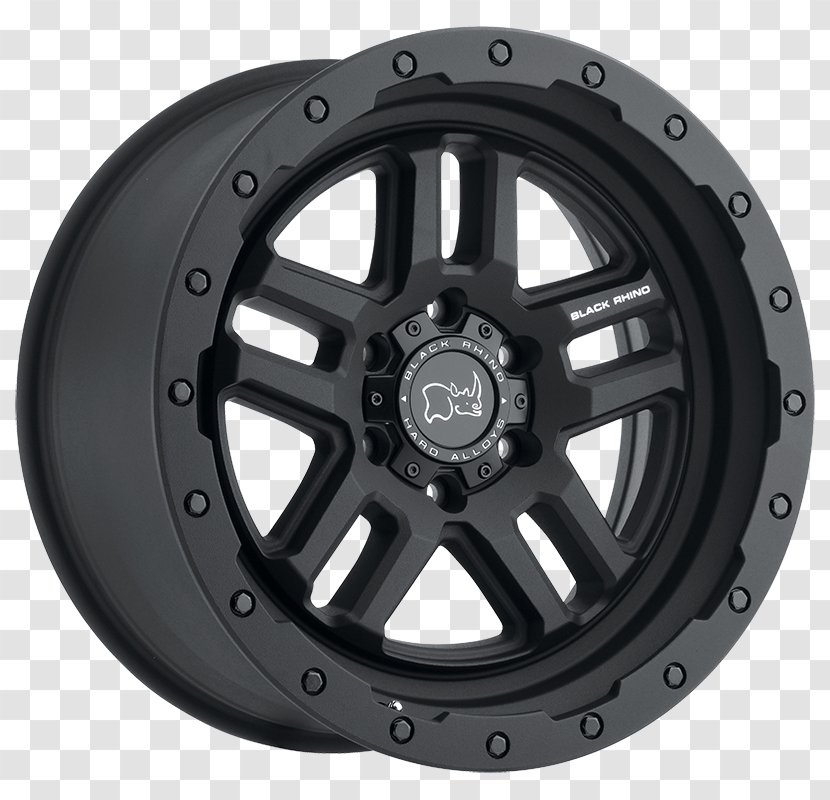 Black Rhinoceros Barstow Rim Wheel - Jeep Wrangler Jl - Car Transparent PNG