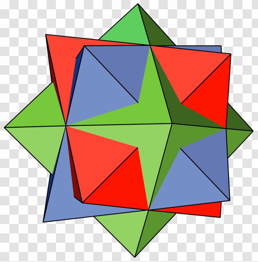 Stellated Octahedron Tetrahedron Stellation Cube - Edge Transparent PNG