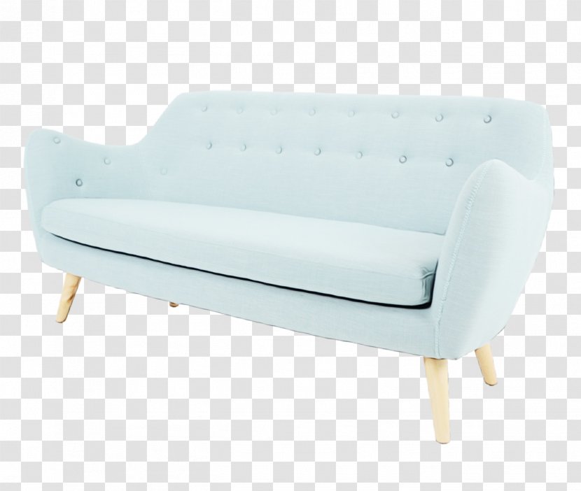 Furniture Couch Chair Comfort Loveseat - Watercolor - Studio Transparent PNG