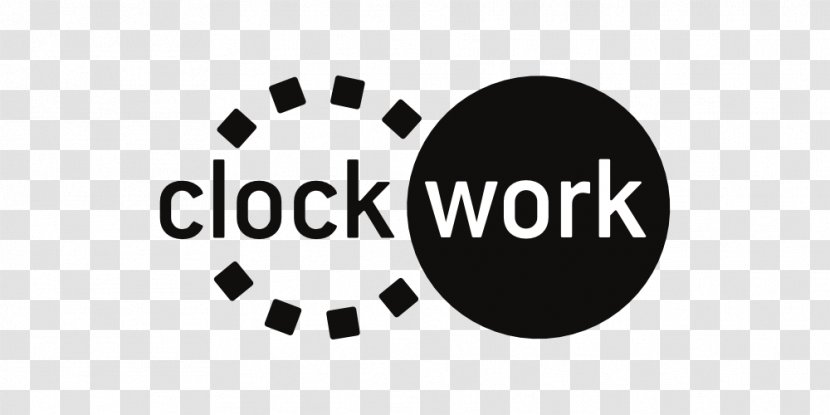 Clockwork Logo Brand Product Design Font - Monochrome - A Orange Transparent PNG