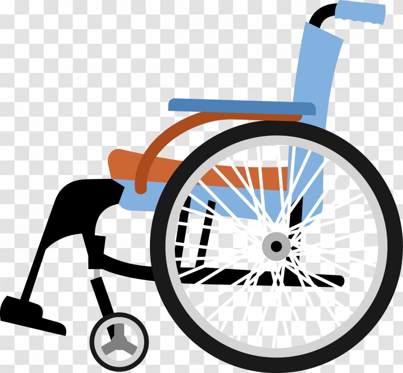 Motorized Wheelchair Clip Art - Bicycle Accessory - Vector Transparent PNG