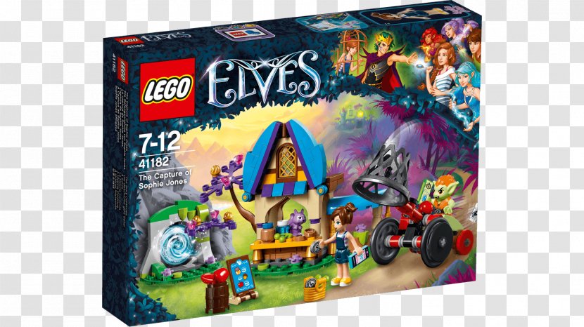 Lego Elves Toy LEGO 41182 The Capture Of Sophie Jones City - Games Transparent PNG