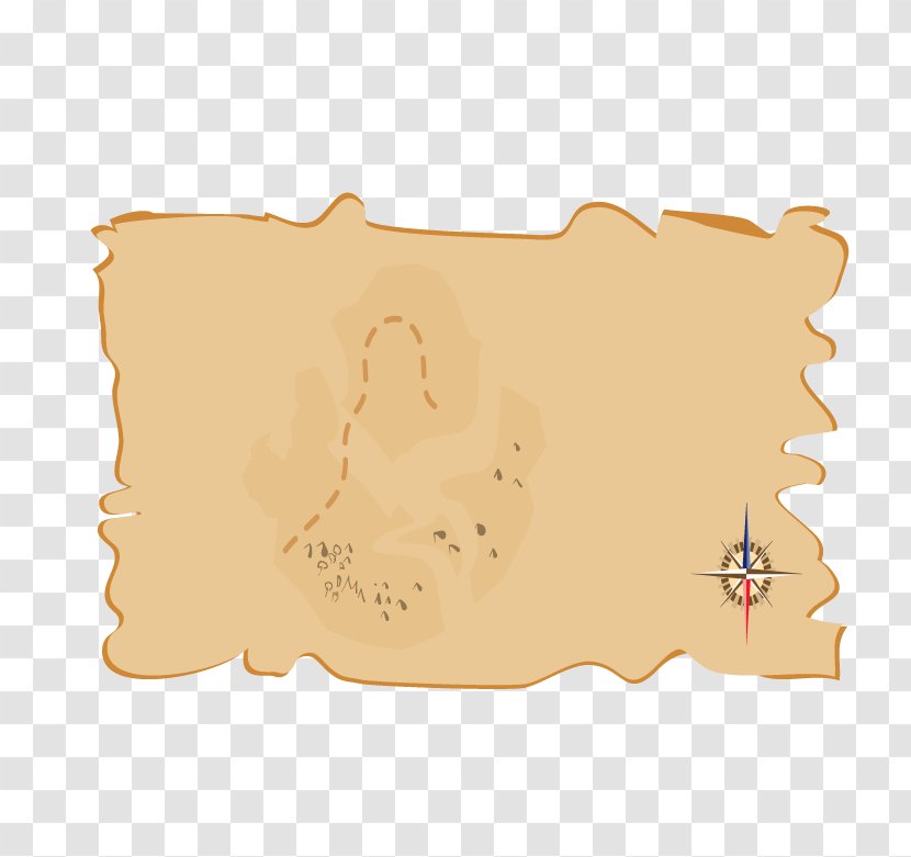 Paper Treasure Map - Hunting Transparent PNG