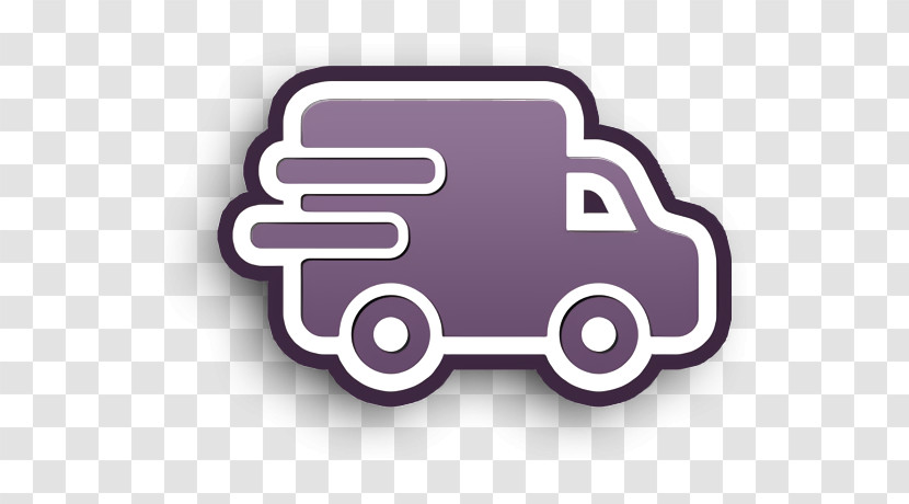 Delivery Van Icon Van Icon In The Mall Icon Transparent PNG