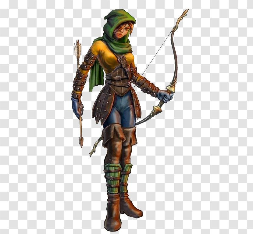 Dungeons & Dragons Pathfinder Roleplaying Game Ranger Female Fantasy - Mythical Creature Transparent PNG
