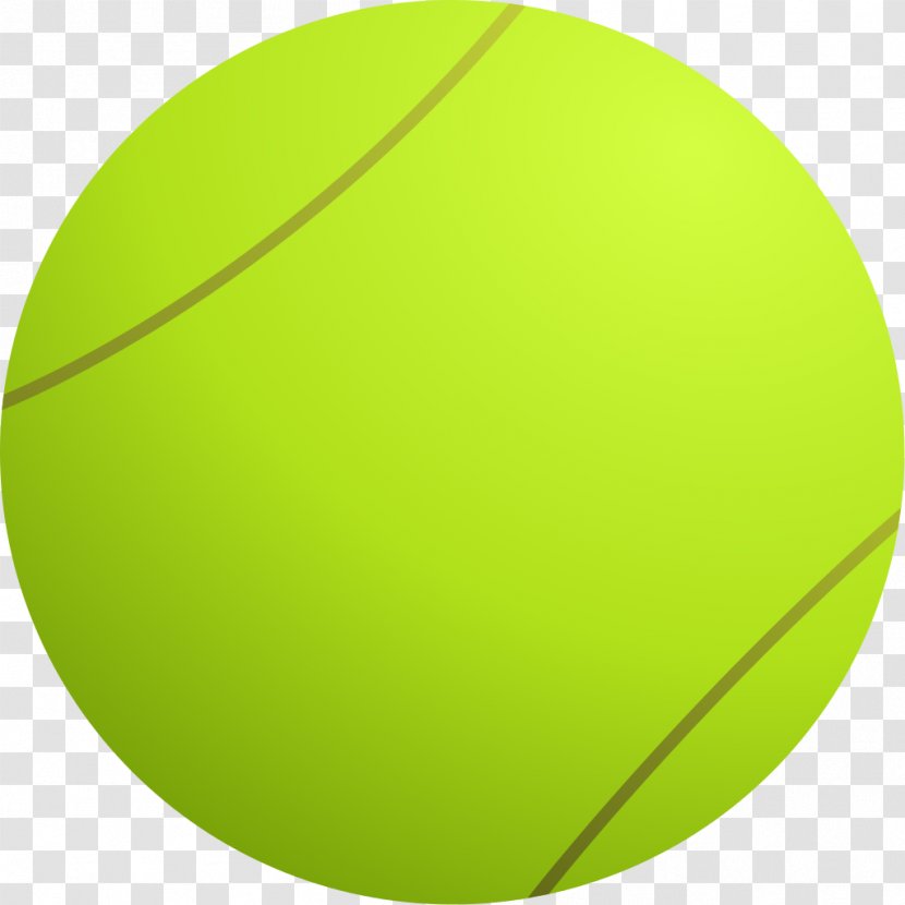 French Open Tennis Balls Clip Art - Yellow Transparent PNG