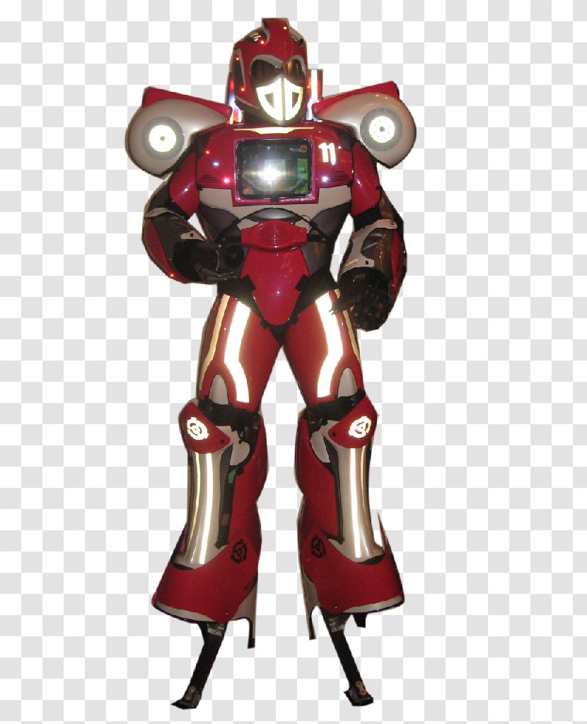 Real Steel Costume Mascot Robot Figurine - Dwayne Johnson - Metro Transparent PNG
