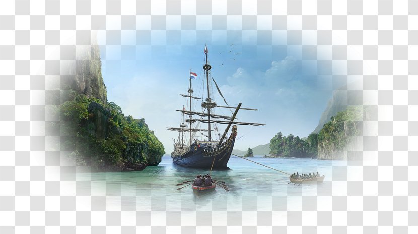 Desktop Wallpaper Art Ship Assassin's Creed IV: Black Flag Piracy - Highdefinition Television Transparent PNG