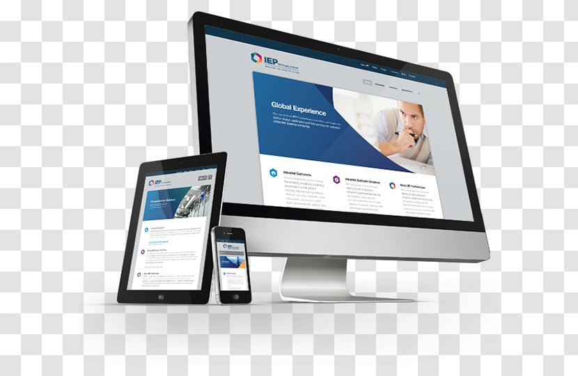 Web Development Responsive Design - Display Advertising - Businesscard Transparent PNG