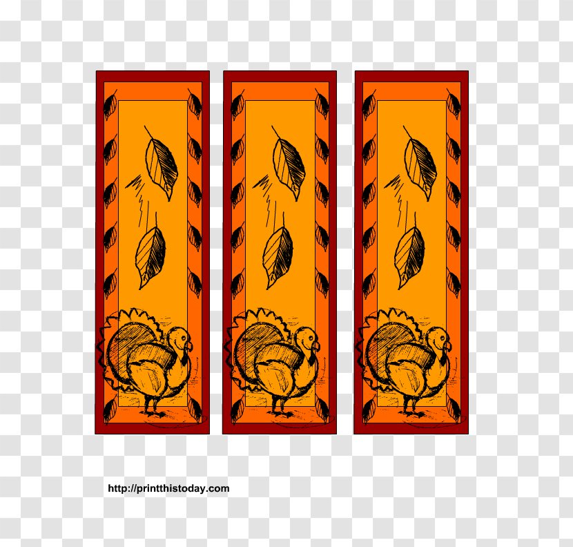 Bookmark Thanksgiving Day Coloring Book Clip Art - Orange - Bulbasaur And Pikachu Transparent PNG