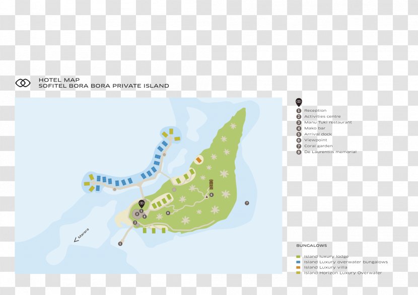 Hotel Sofitel Bora Marara Beach Resort Airport Map Private Island Transparent PNG