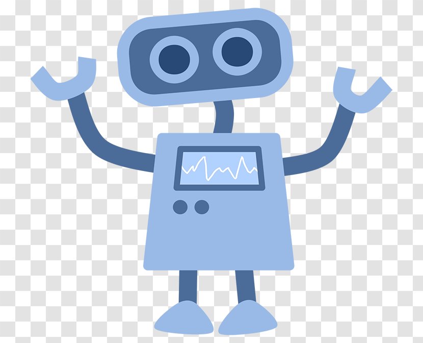 Robotics Child Internet Bot Line Follower Robot - Blue Transparent PNG