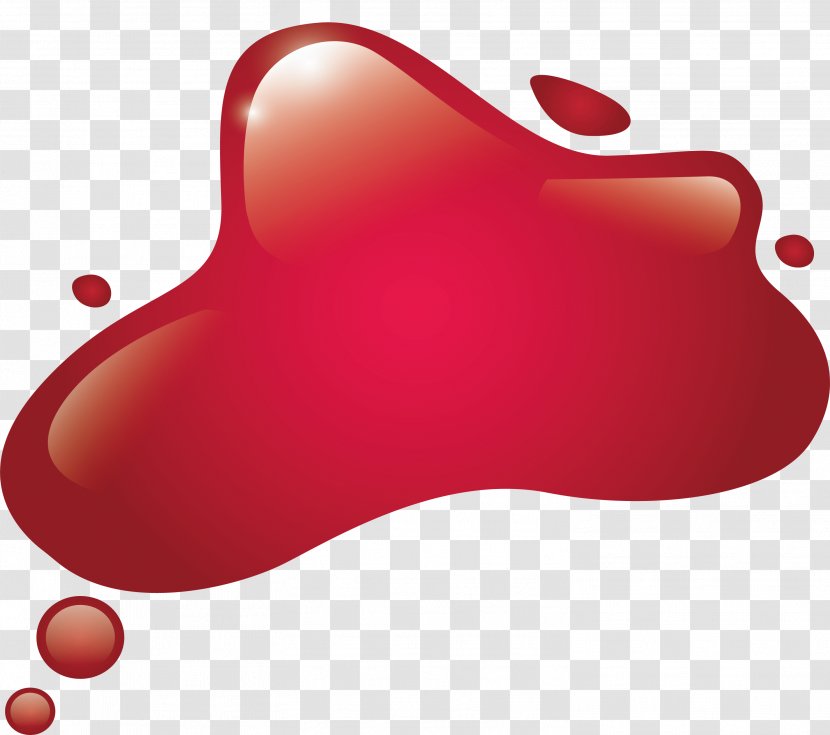 Bubble Red - Cartoon - Water Bubbles Transparent PNG