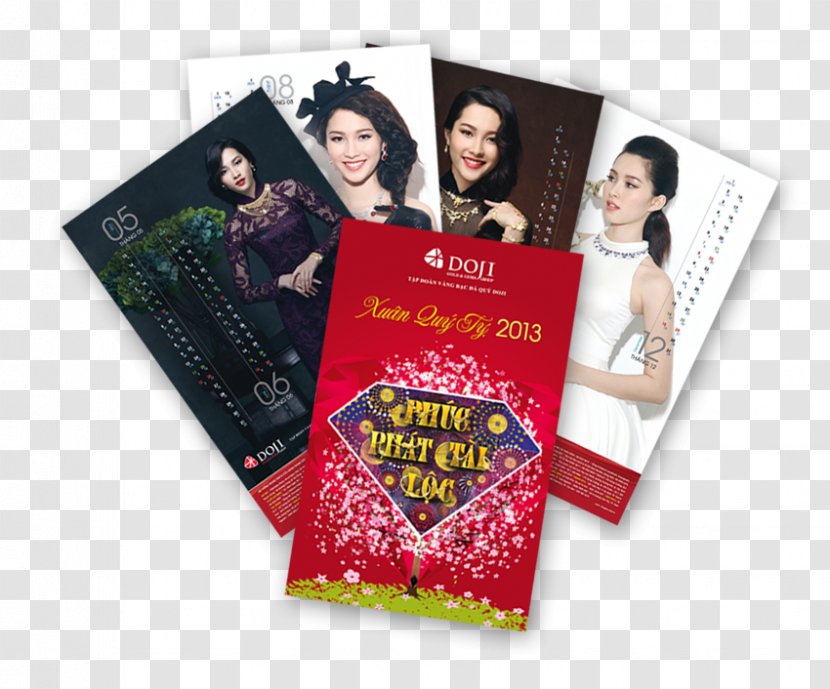 Calendar Time Lunar New Year Xưởng In Lịch Tết Hà Nội Advertising - Brand - Hoa Mẫu đơn Transparent PNG
