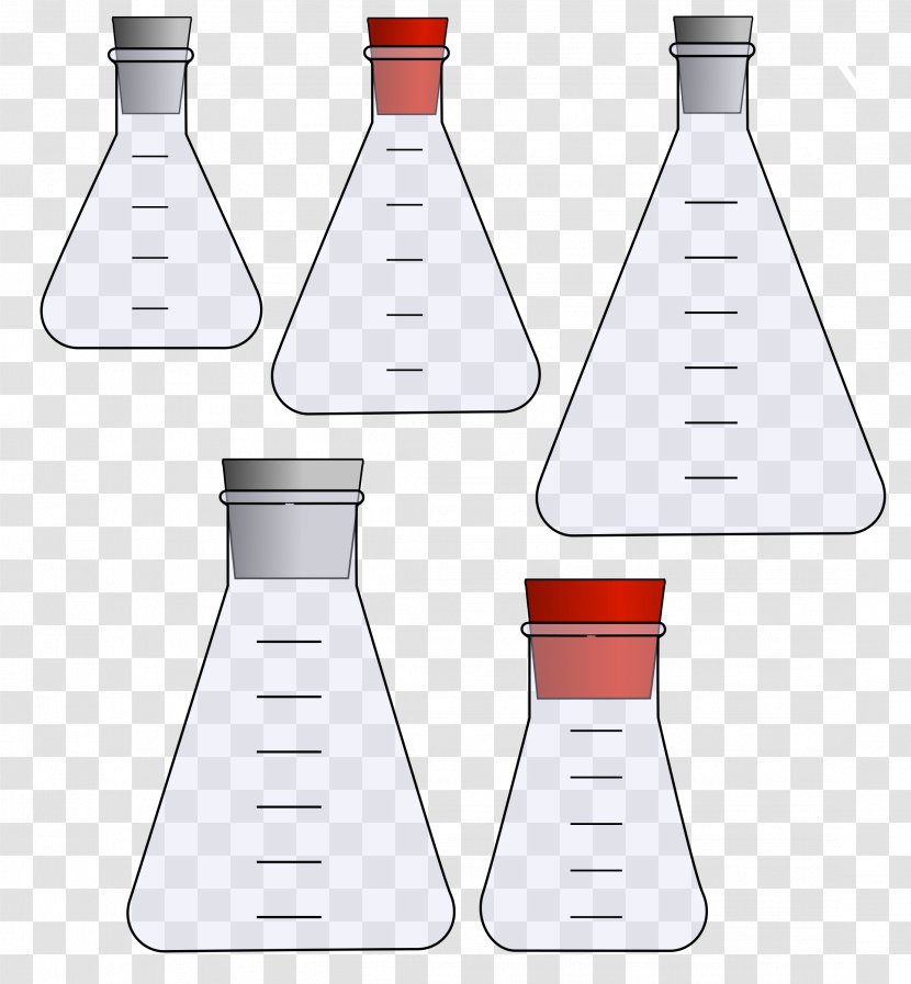 Laboratory Flasks Erlenmeyer Flask Chemistry Clip Art Transparent PNG
