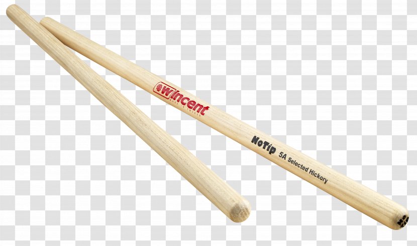 Drum Stick Percussion Mallet Hickory Baseball - Heart Transparent PNG