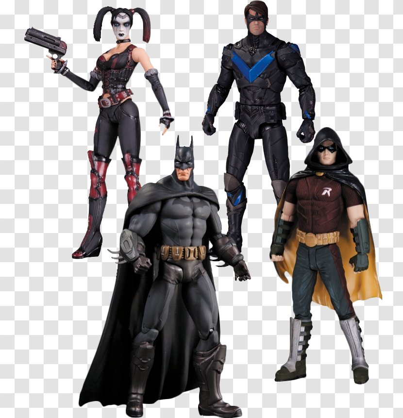 Batman: Arkham City Dick Grayson Harley Quinn Robin - Batman Transparent PNG