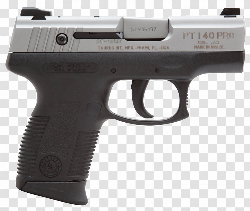 Taurus PT24/7 Millennium Series Handgun Firearm - Gun Accessory - Pistols Transparent PNG