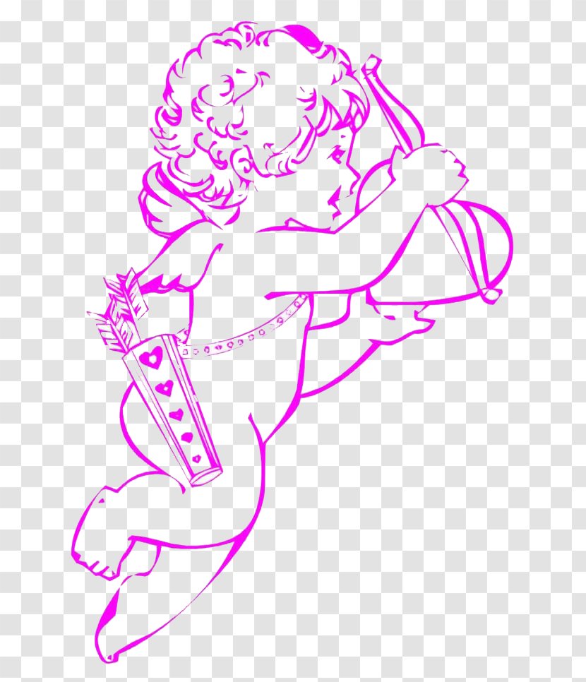 Euclidean Vector - Heart - Cupid Transparent PNG