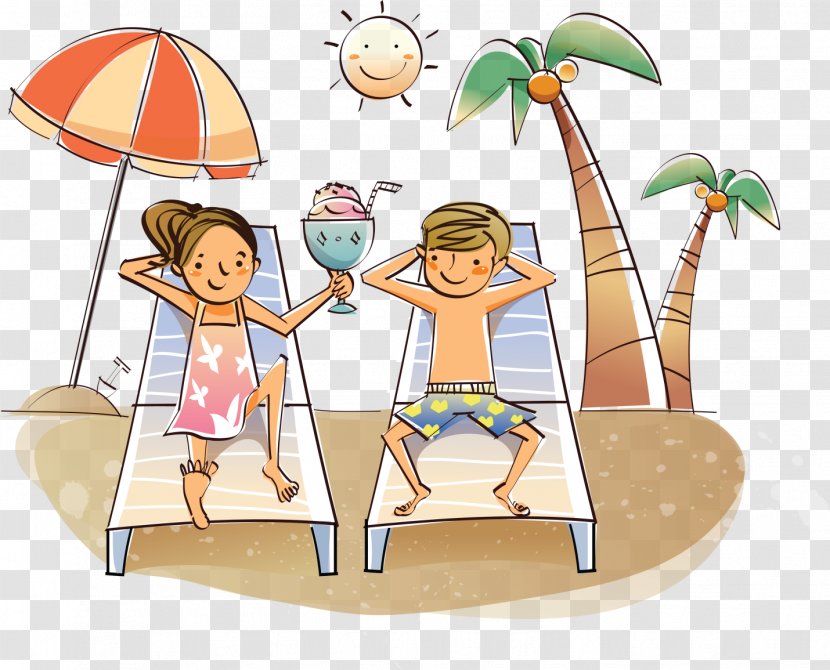 Drawing Fotosearch Photography Clip Art - Beach Chair Transparent PNG