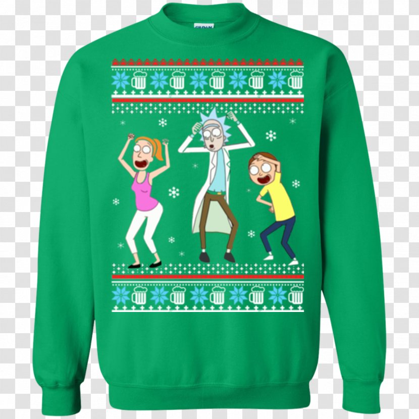 T-shirt Sweater Christmas Jumper Hoodie Sleeve - Shirt Transparent PNG