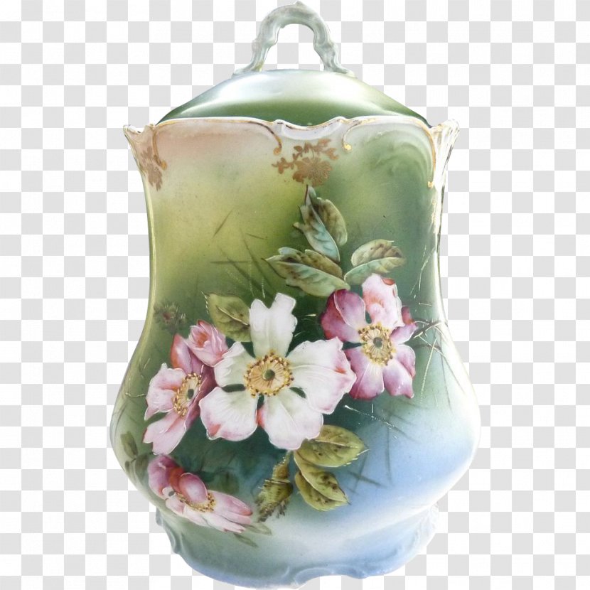 Cut Flowers Floral Design Vase Floristry - Flowerpot - Hand-painted Decorated Transparent PNG