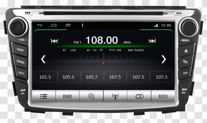 Car Multimedia Media Player Vehicle Audio Transparent PNG