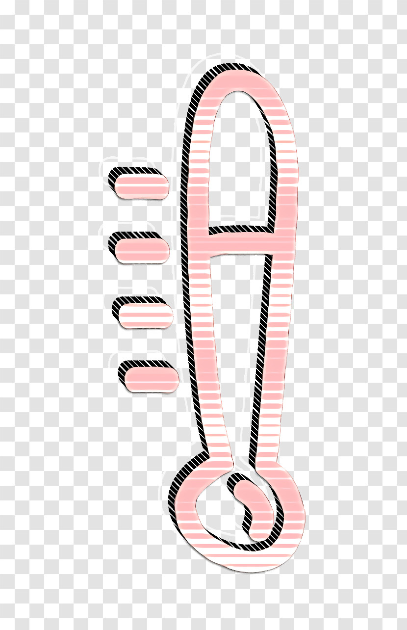 Thermometer Hand Drawn Tool Icon Medical Icon Hand Drawn Icon Transparent PNG