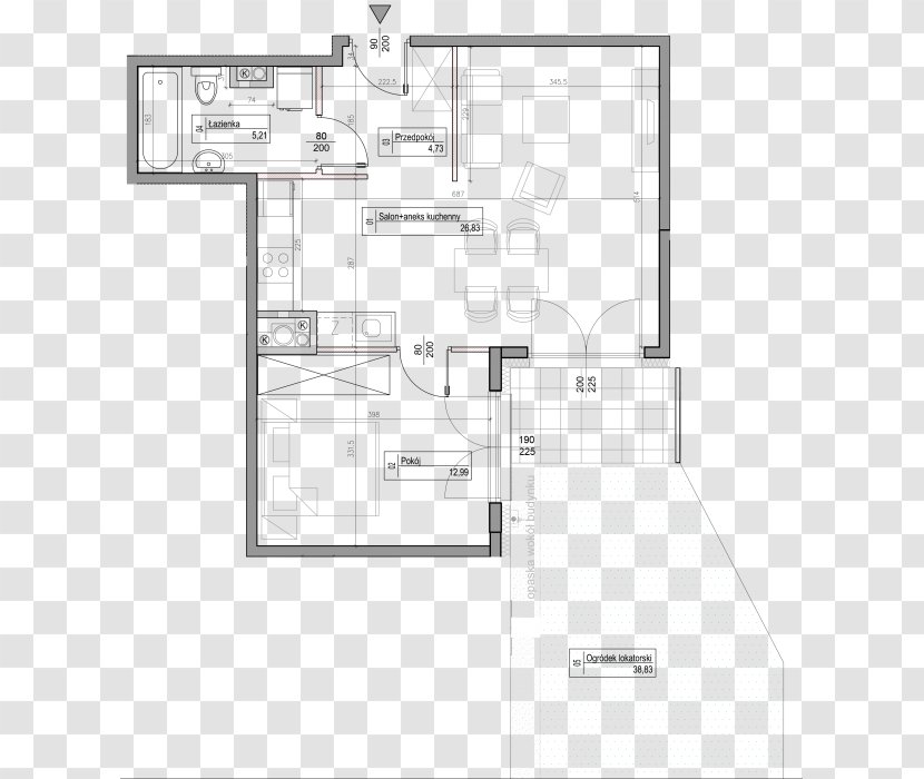 Floor Plan Architecture House - Drawing - Design Transparent PNG