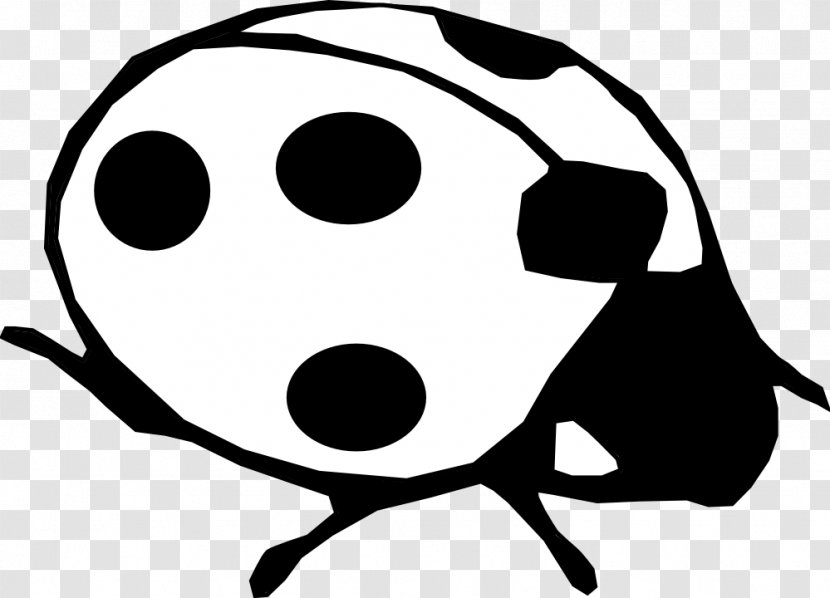 Beetle Ladybird Clip Art - Insect - Black And White Plant Transparent PNG