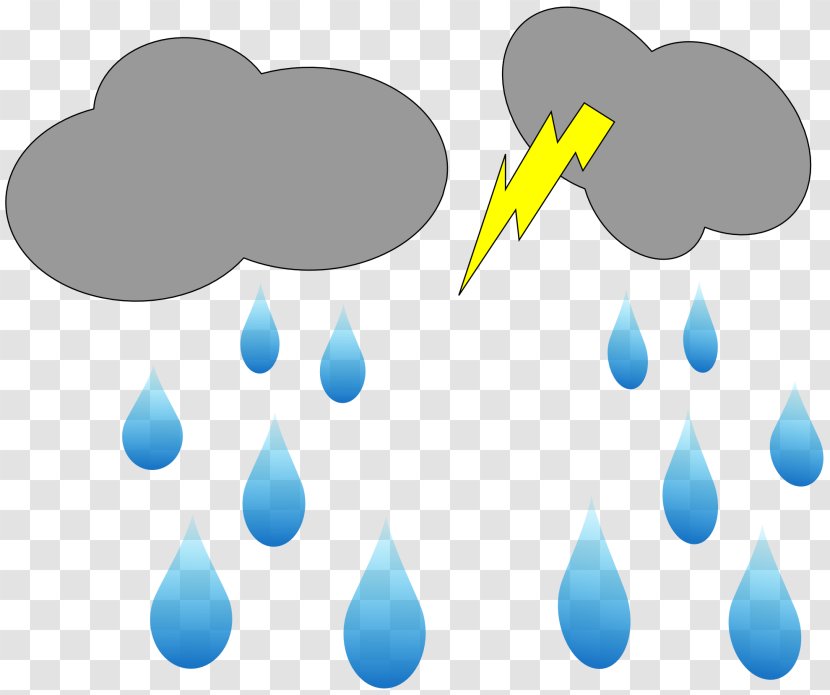 Drawing Clip Art - Cloud - Rain Transparent PNG