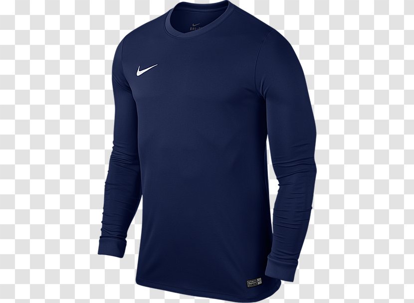 Long-sleeved T-shirt Nike Jersey - Long Sleeved T Shirt Transparent PNG