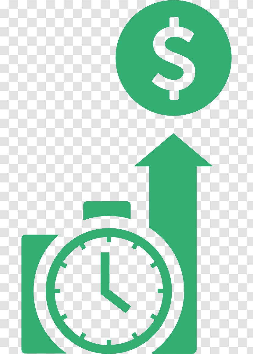 Vector Graphics Clock Royalty-free Illustration Clip Art - Green - Money Spread Transparent PNG