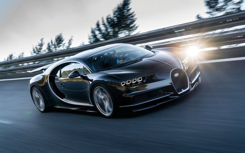 Geneva Motor Show Bugatti Chiron Veyron Car - Luxury Vehicle Transparent PNG