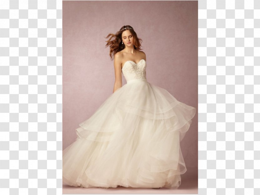 Wedding Dress Skirt Ball Gown BHLDN - Flower - Stage Transparent PNG