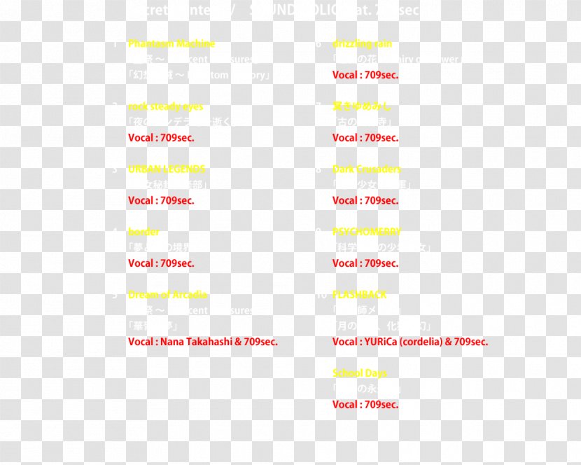Paper Brand Yellow - Text - List Transparent PNG