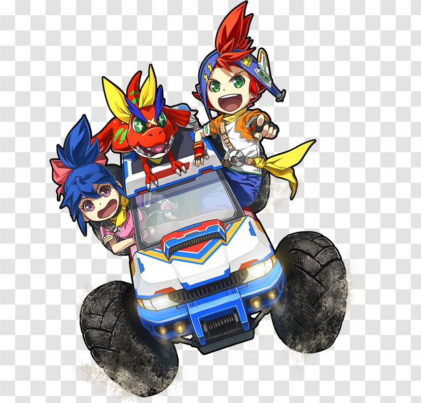 Fossil Fighters: Frontier Champions Nintendo 3DS - Vehicle Transparent PNG