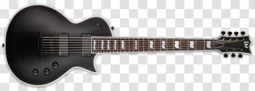 ESP Guitars Electric Guitar LTD EC-1000 Floyd Rose EC-401 - Watercolor Transparent PNG