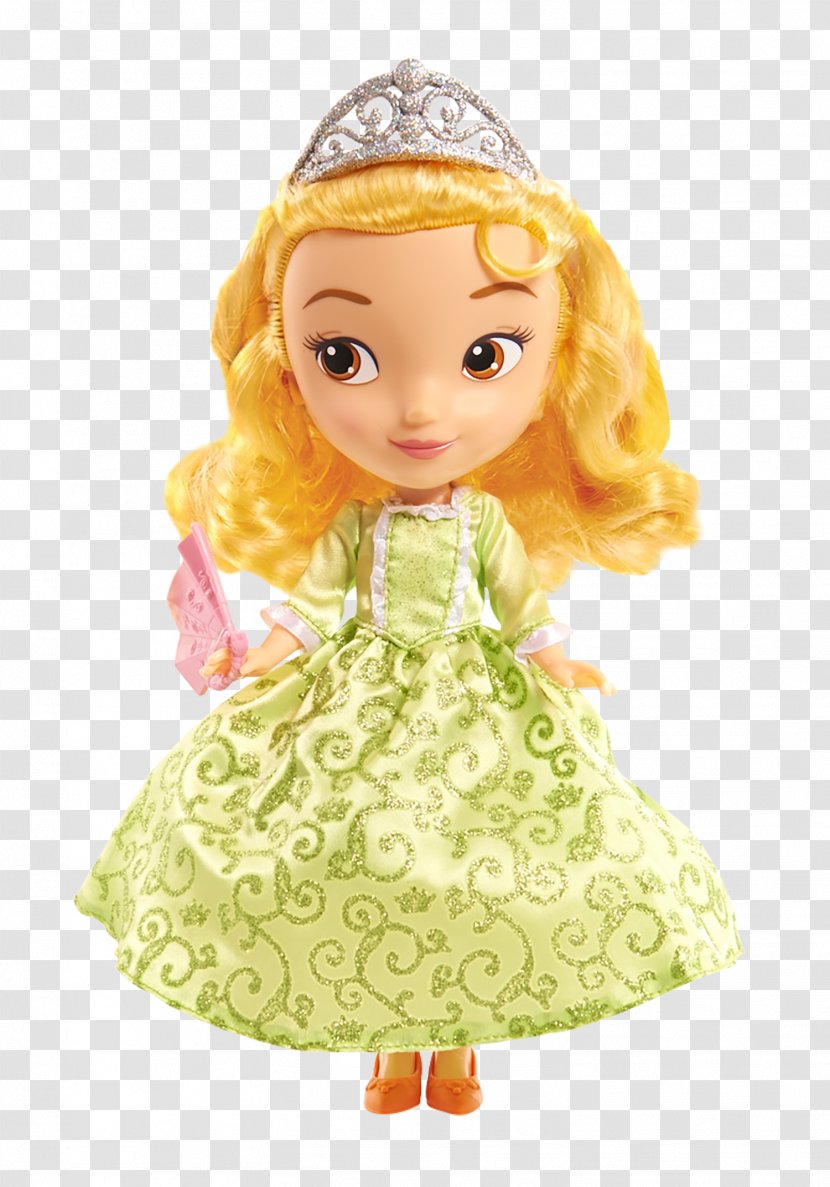 Sofia The First Barbie Princess Amber Doll Toy - Plush Transparent PNG