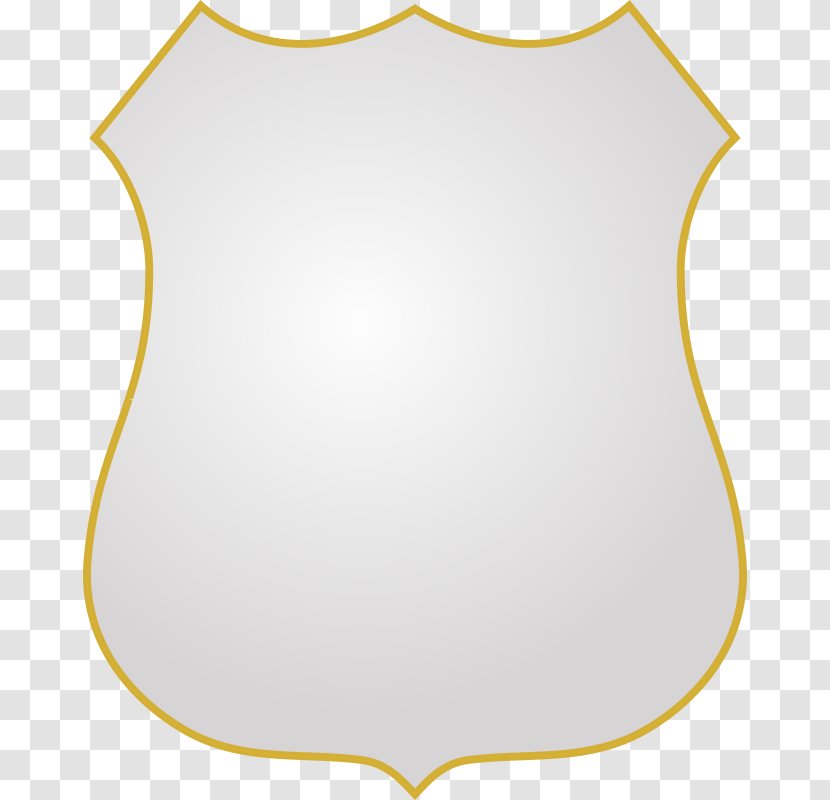 Shield - Gold - Clipped Transparent PNG